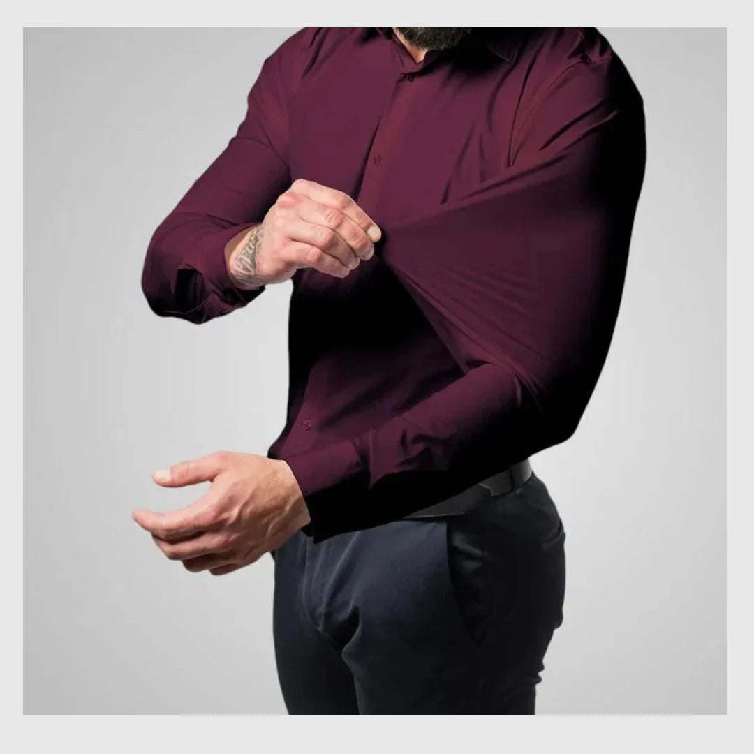 Chemise Infroissable et élastique