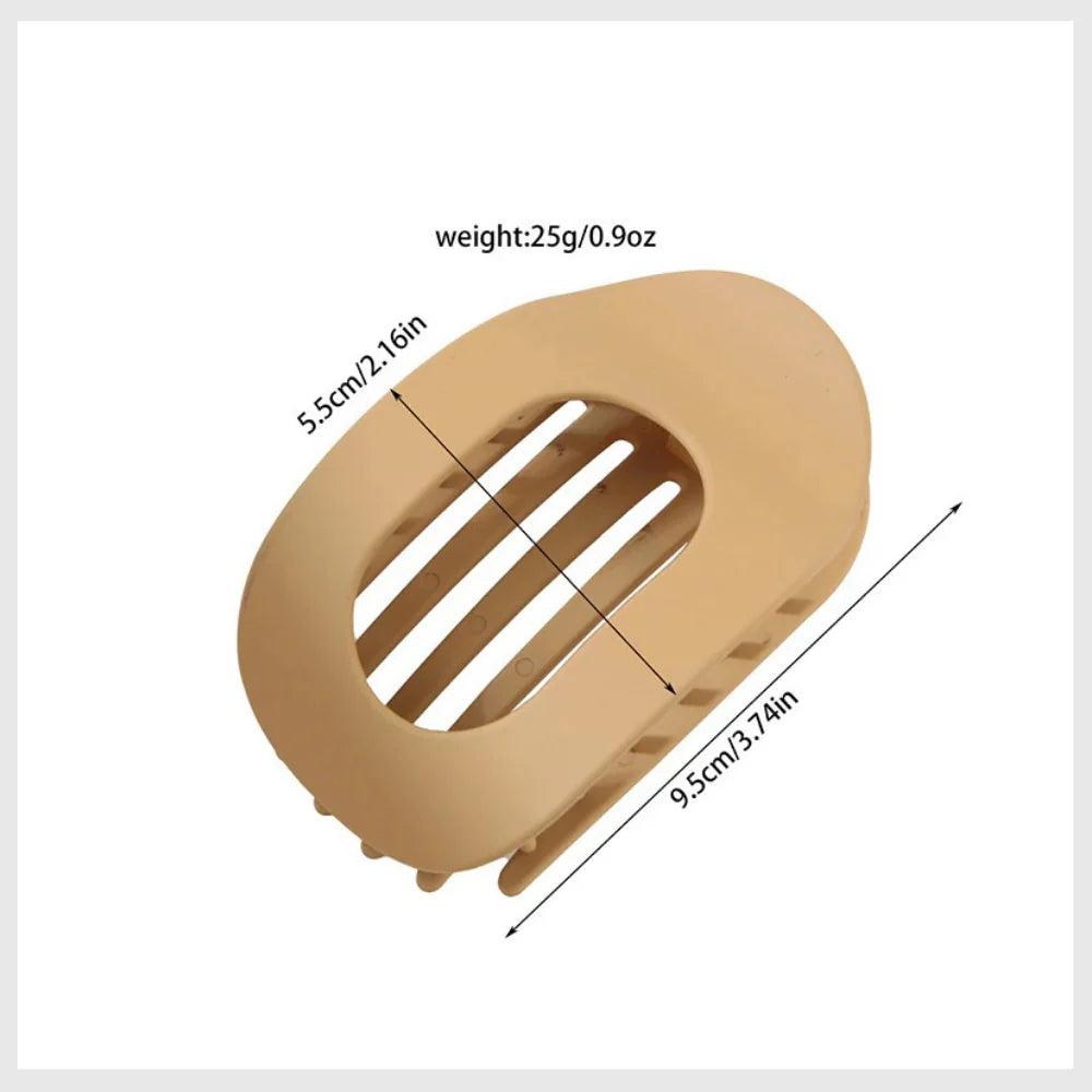 Pince à cheveux de couleur unie