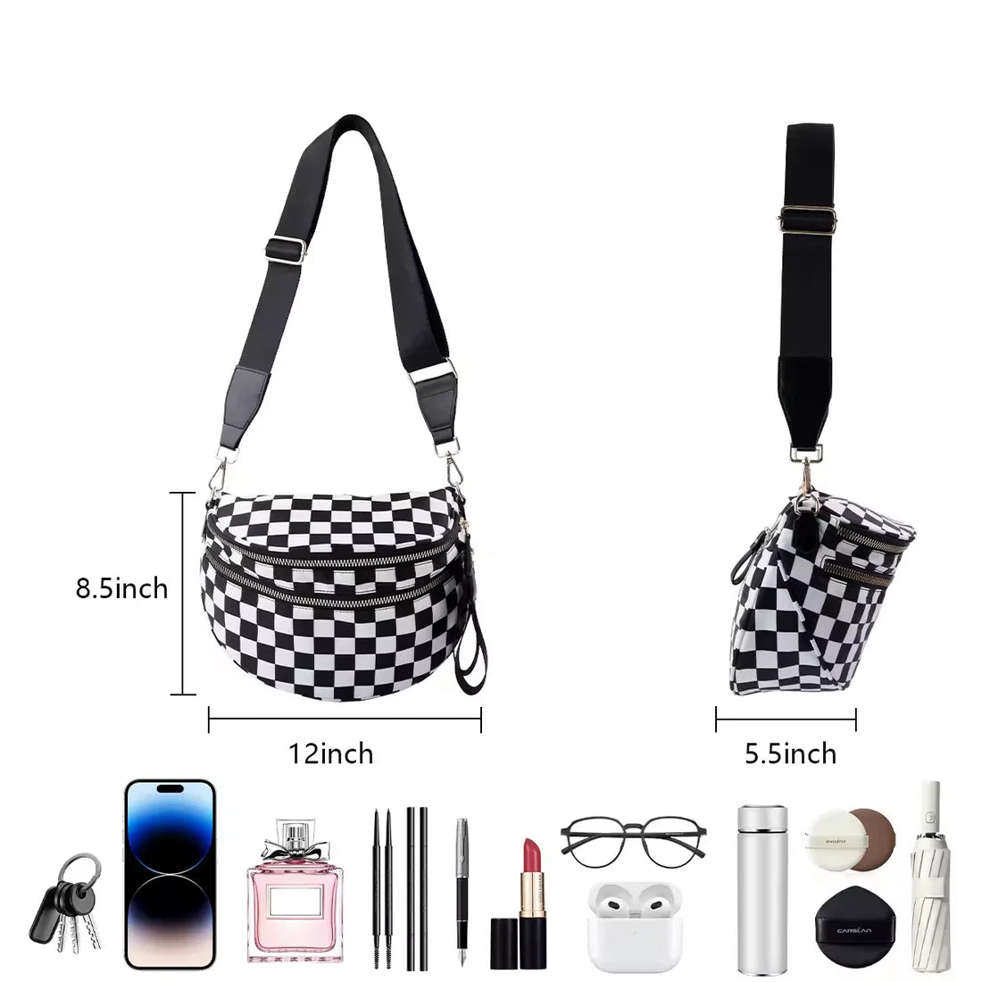 Sac banane en bandoulière Mosaic