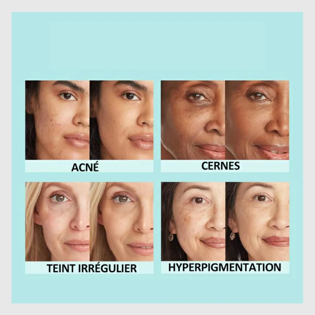 Crème Suprême – Hydratant, anti-cernes et couvrance tout-en-un-Léger et imperméable