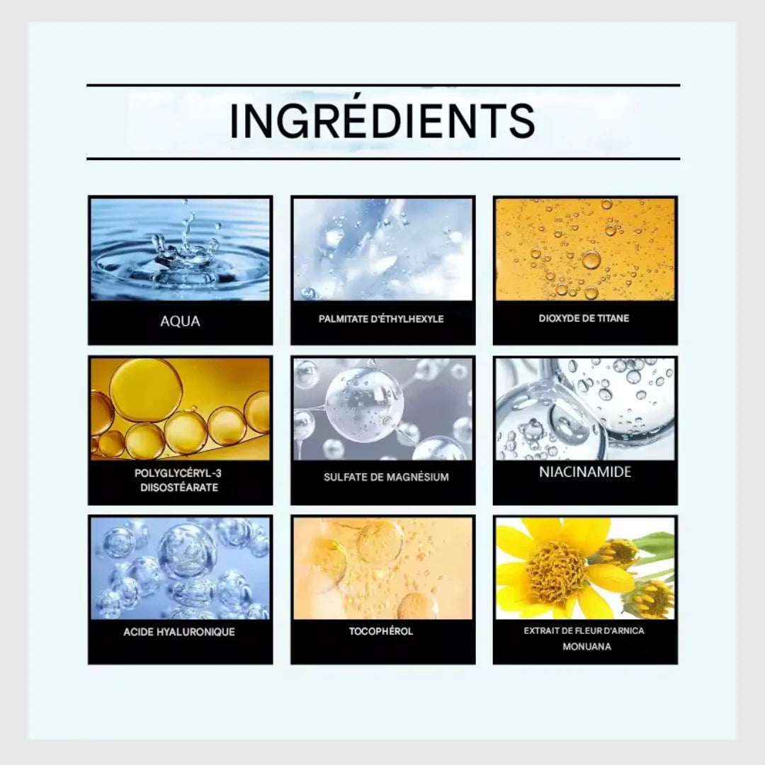 Crème Suprême – Hydratant, anti-cernes et couvrance tout-en-un-Léger et imperméable