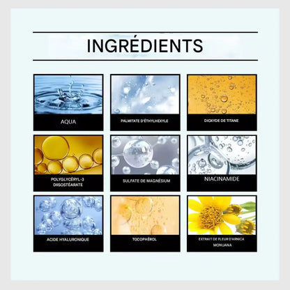 Crème Suprême – Hydratant, anti-cernes et couvrance tout-en-un-Léger et imperméable