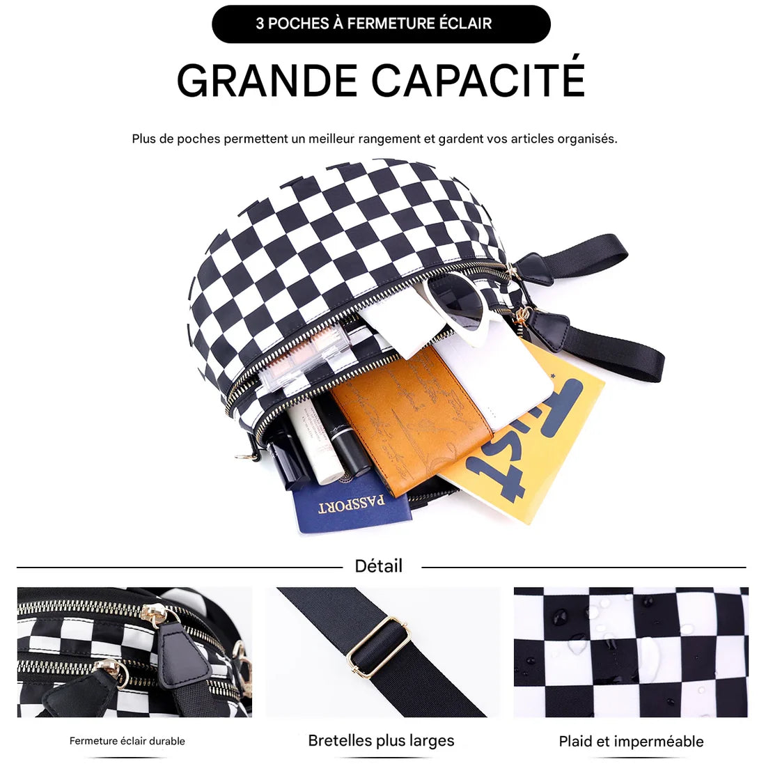 Sac banane en bandoulière Mosaic