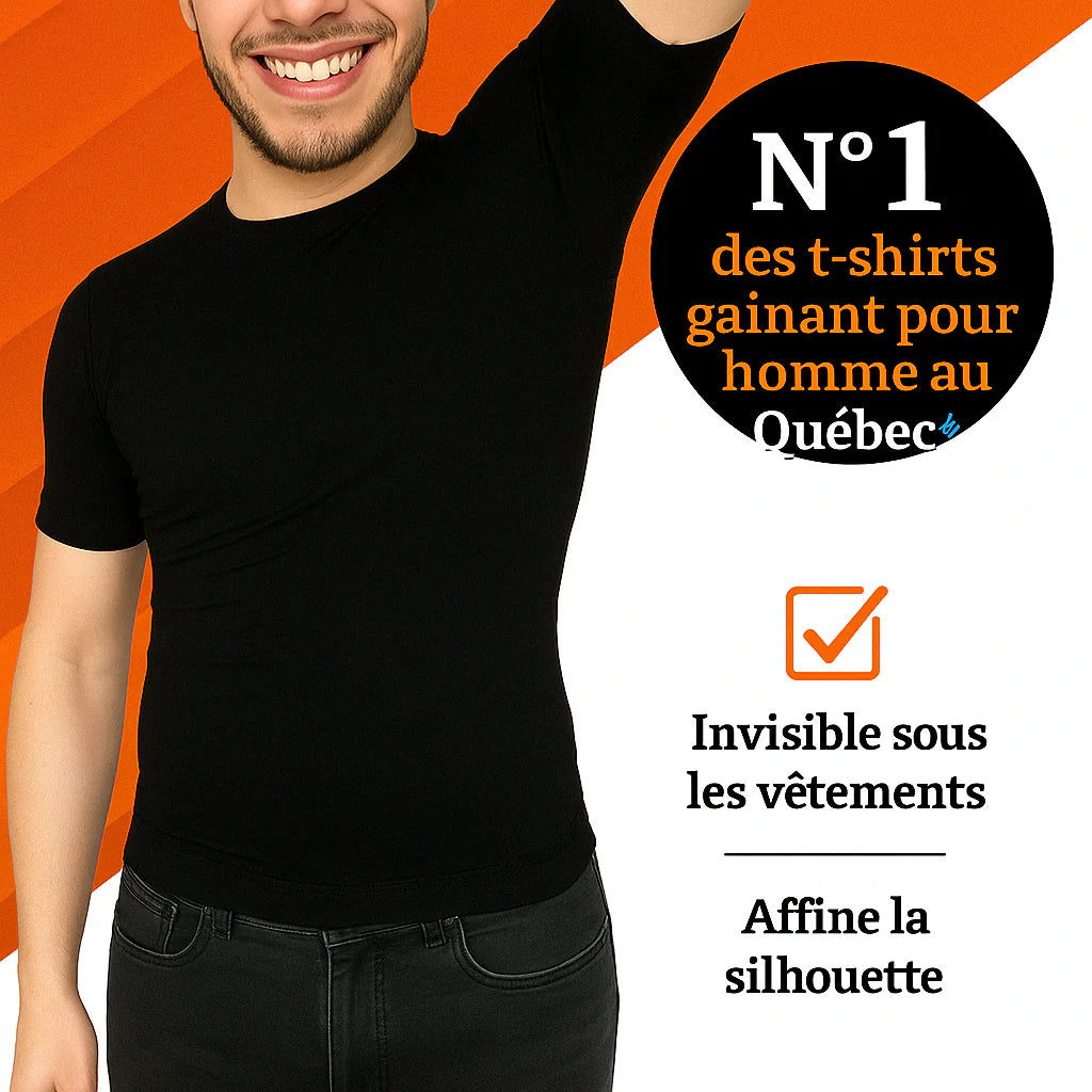MorphoFit – T-shirt gainant pour une silhouette sculptée et une posture redressée