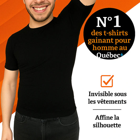 MorphoFit – T-shirt gainant pour une silhouette sculptée et une posture redressée