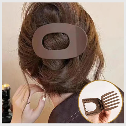 Pince à cheveux de couleur unie