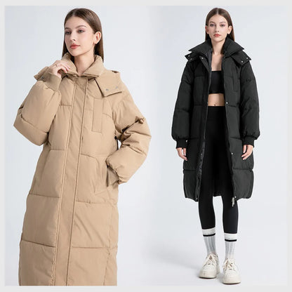 Nordica™  Doudoune Longue Hivernale à Capuche