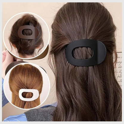 Pince à cheveux de couleur unie