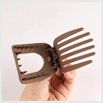 Pince à cheveux de couleur unie