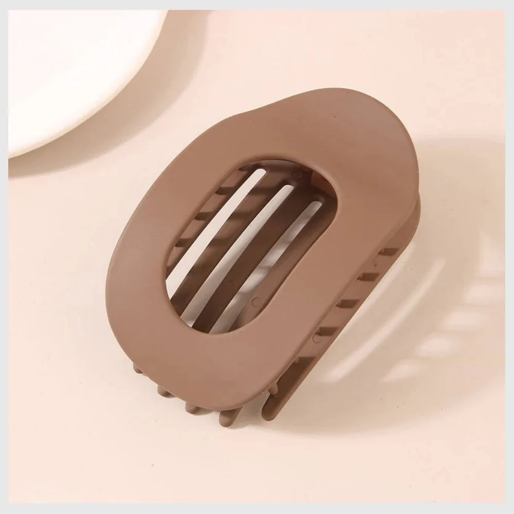 Pince à cheveux de couleur unie